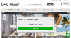 Desktop Screenshot of dv8fashion.com